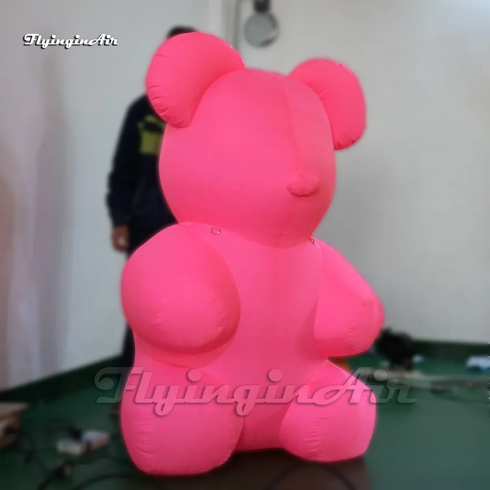 Fantastic Artistic Inflatable Bear Cartoon Animal Model Cute Little Bear Balloon For Advertisement