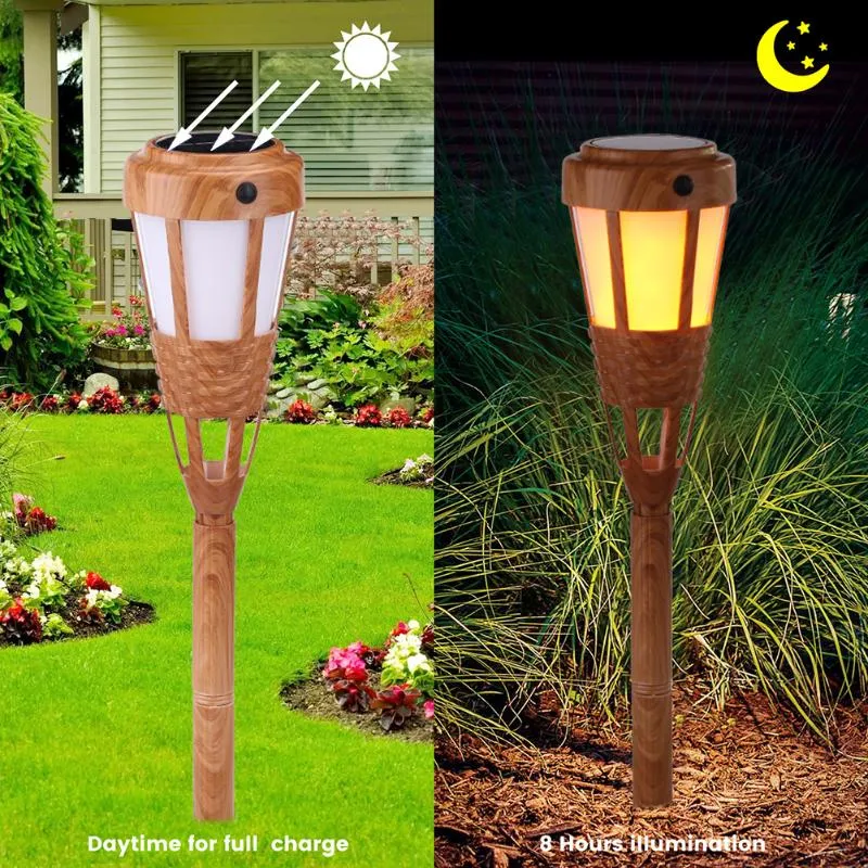 Farol Solar Exterior Lamparas Solares Jardin Estaca Xl Pro