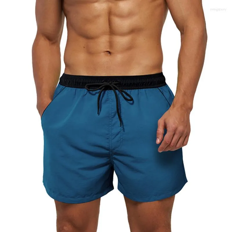 Heren shorts heren zwemkleding mannelijke zwembroek zwempakken man surf strand zwem sportbroek mesh zomers heren snel droge boksers