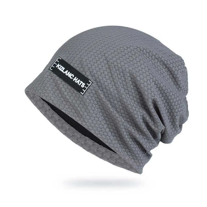 HBP Hat Men's Thin Pullover Hat Mesh Breathable Headband Hat Summer Quick Drying Ice Silk Hat Running Headband Hat Wholesale