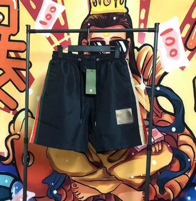 2023ss LURS White Mens Shorts Summer Stripes Quick Drying Beach Short