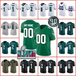 Custom Jerseys Men Women Youth Philadelphia''Eagles''DeVonta Smith Hurts Dawkins Brown D'Andre Jason Kelce Graham Haason Reddick Terrell Edmunds Darius