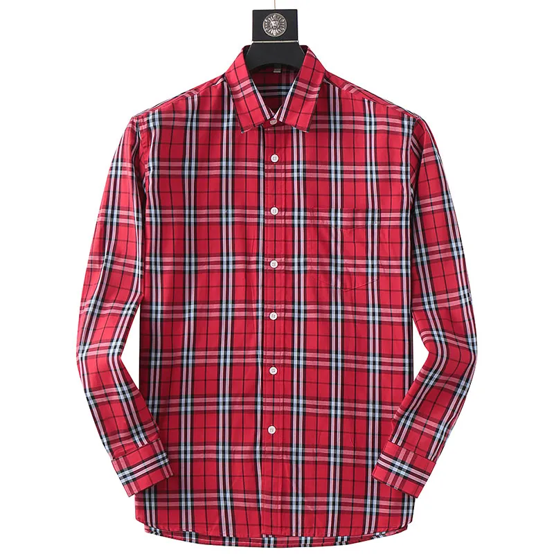 2021 Designer mens camicia di vestito di modo di affari della camicia casuale degli uomini di marca della camicia primavera camicia sottile delle donne della camicia di marca invertita hommes 2288