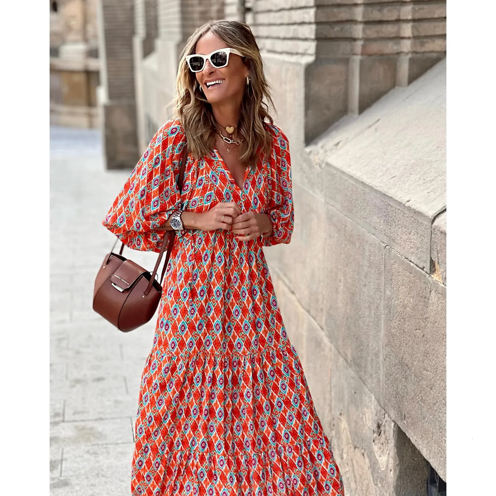 Casual Dresses Boho Chiffon Long Maxi Beach Dress Korean Style Summer for Women Chic Elegant Outfits For Y2k 230412