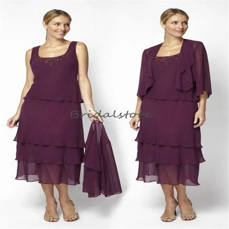 purple evening dress with jacket Elegant Arabic Beaded 2 Pieces Evening Dress with Jacket SF274 main image 0