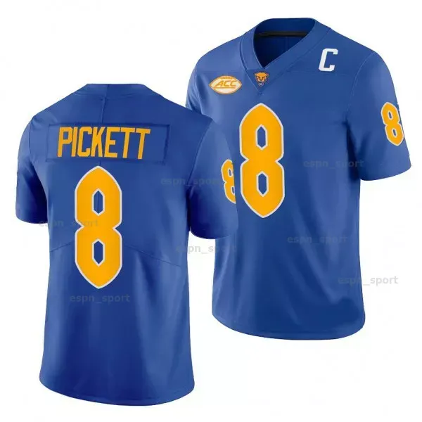 DHgate Pitt Panthers Football Jersey College Football Jersey Kenny Pickett Tony Dorsett Aaron Donald Curtis Martin Darrelle Revis Larry Fitzgerald James Conner Addison Size S 4XL Sports Outdoors
