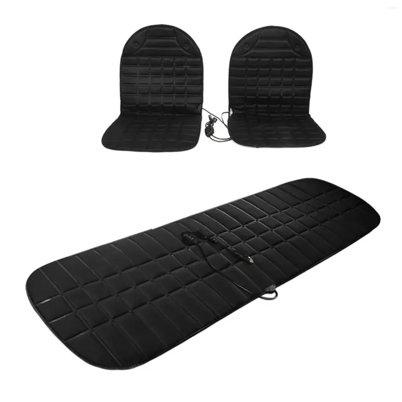 Car Seat Covers 3Pcs 12V Heated -Seat Cover Heating Electric Cushion Keep Warm Universal In Winter