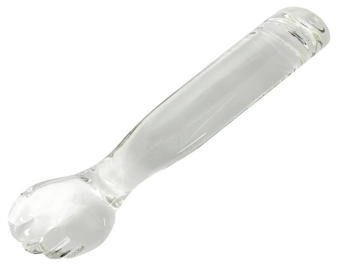 BDSM Vaginal Anal Fisting Sex Toys Anus Stretcher Dilator Crystal Fist ...