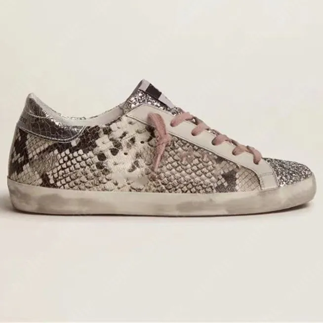 seijimatsumoto シルクスクリーン　Sneakers/Gold High Top Sneakers 2021 Cool Men Shoes Gold Glitter Fashion