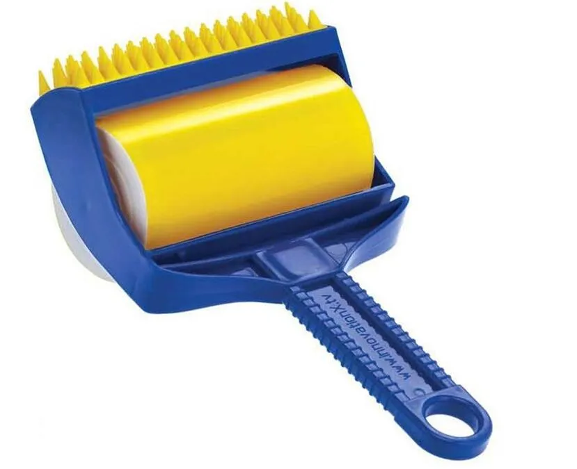 Brosse 4 en 1 pour enlever les poils d'animaux, brosse double face pour