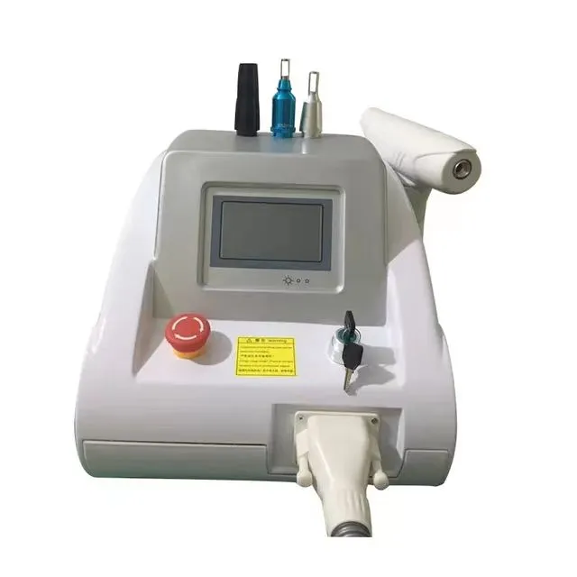 Mais novo picosegundo pico laser remoção laser 755nm casca de carbono máquina de remoção de tatuagem nd yag laser picolaser para salão de beleza