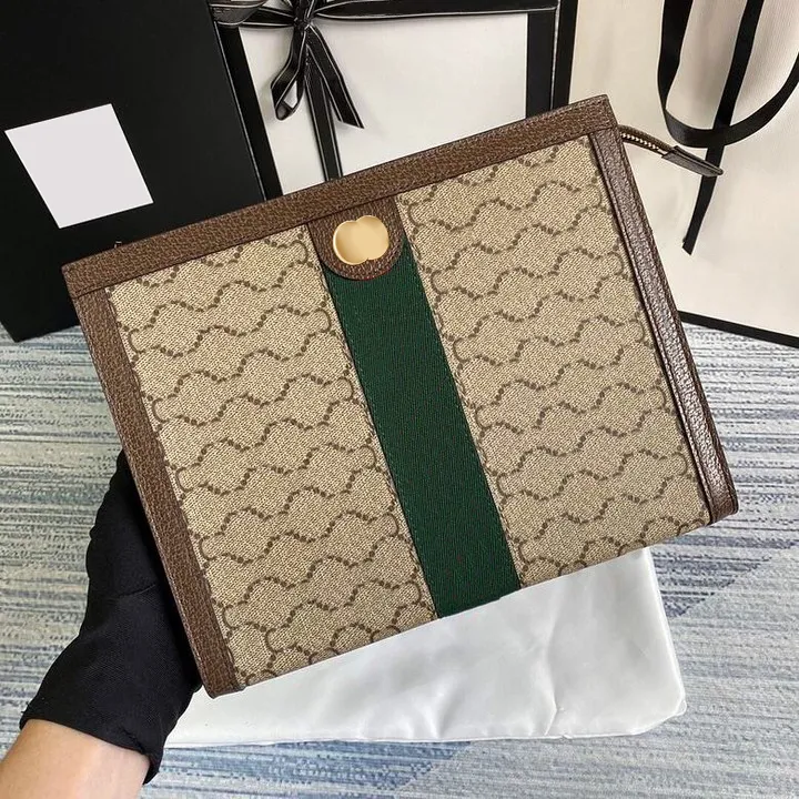 qualità specchio Pochette portadocumenti da donna Borse marmont Doppia G piccola ape serpente pelle graffiti Borsa ventiquattrore da uomo Borsa di lusso firmata Borse a tracolla a tracolla