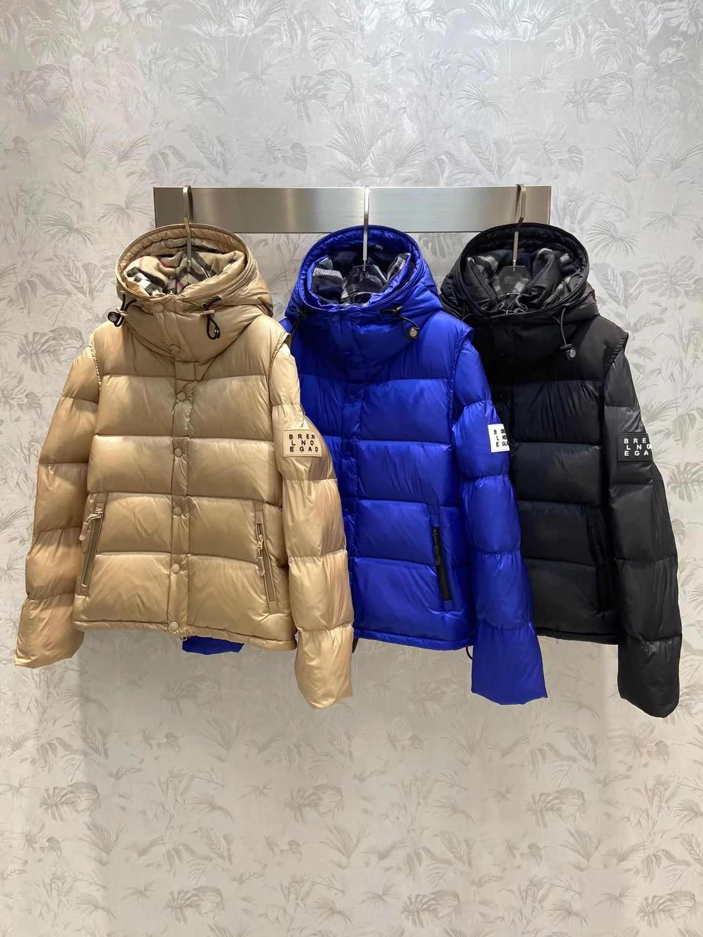 Women g g cc tb cd ff parkas damskie down parkas płaszcz mody litera z kapturem kurtka kurtka zima grube parka top do góry unisex ciepły łóżeczko