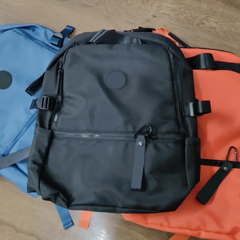 LL Backpack Schoobag For Teenager Big laptop bag Waterproof Nylon Sports Student Sports 