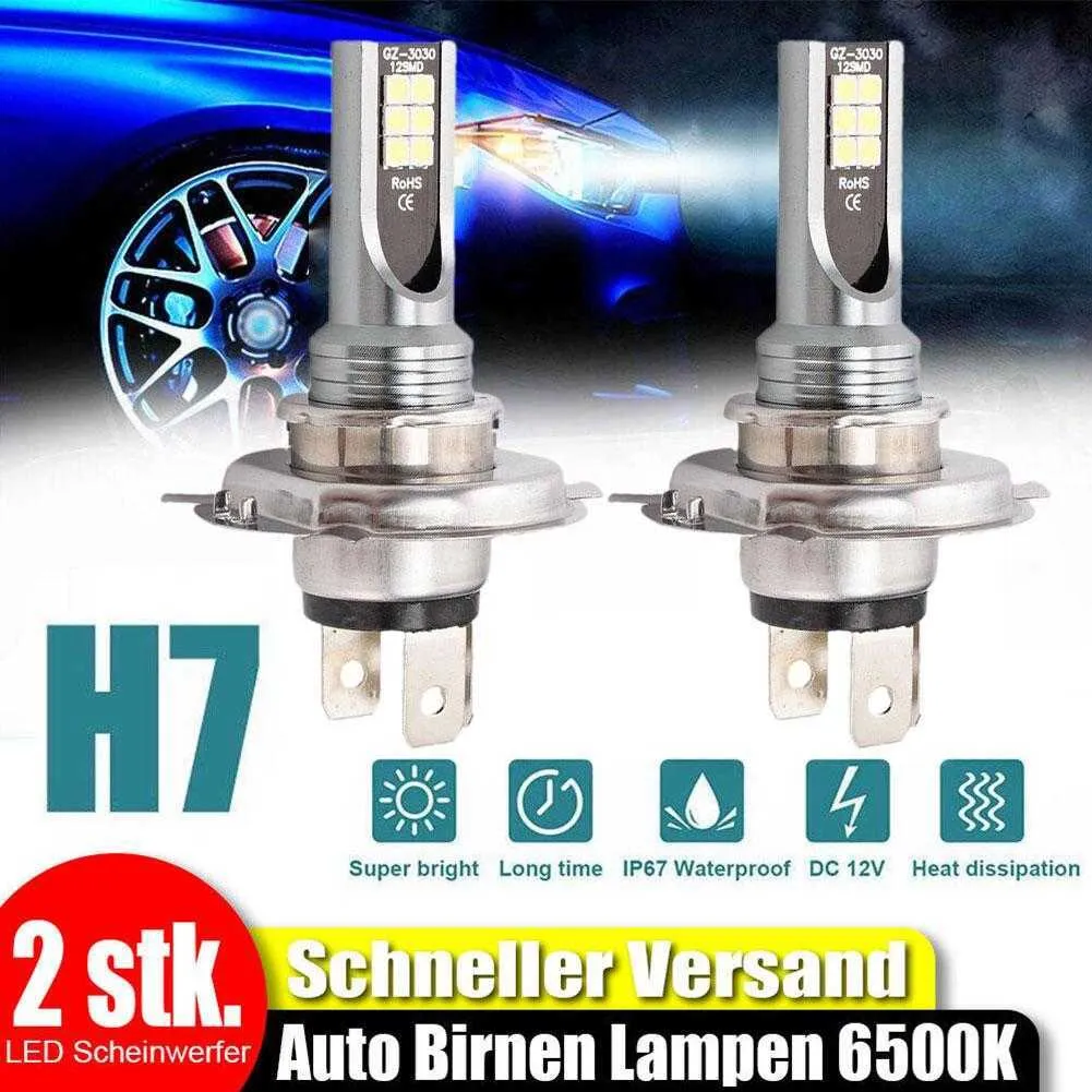 Universal LED Headlight Bulbs Kit H4 H7 H11 H1 H3 9005 9006, 12000LM 80W  12V For Car Fog Light & Running Lamps From Skywhite, $6.6