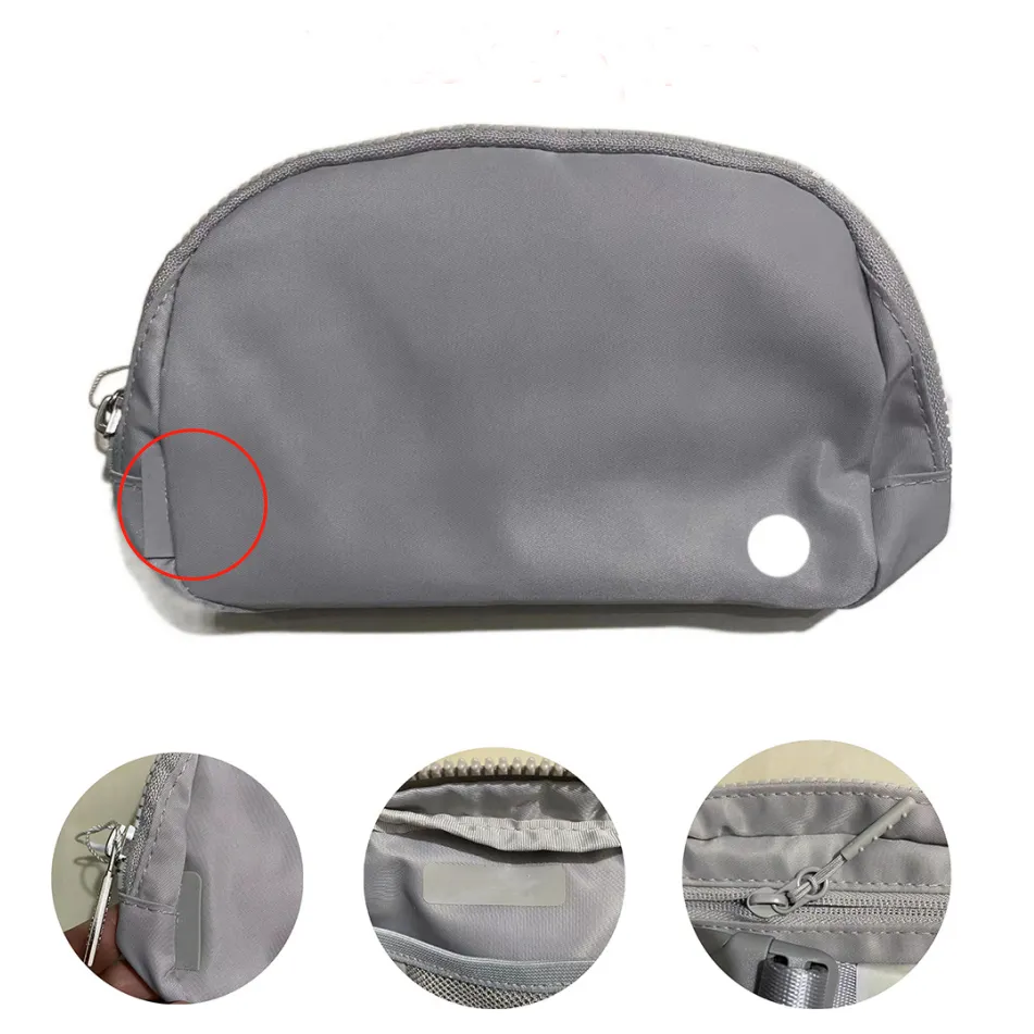 sac de ceinture sac à bandoulière portefeuille de luxe de haute qualité LL sac de yoga partout sac de ceinture 1L sac banane designer classique poitrine bumbag nylon femmes hommes épaule bandoulière