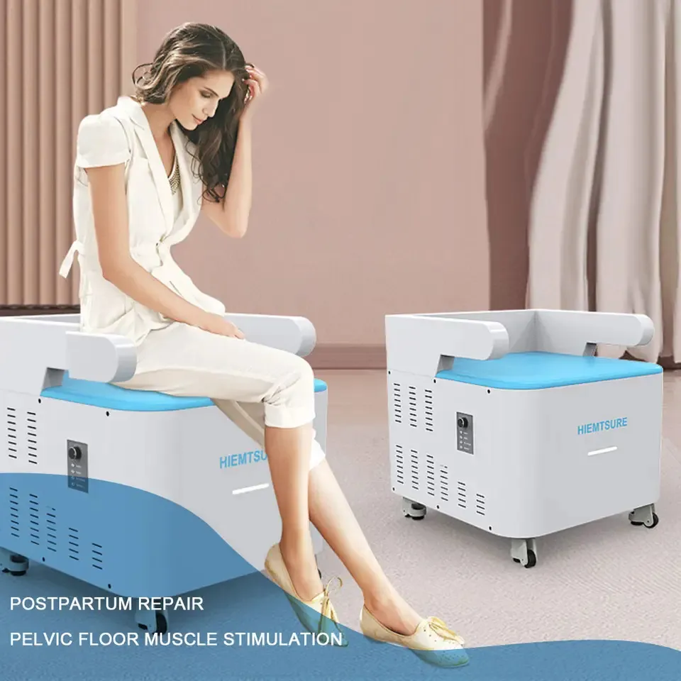 pelvic floor muscles Repair Postpartum vaginal tightening chair ems slimming Pelvic Muscle Stimulator For Incontinence Frequent Urination Treatment machine
