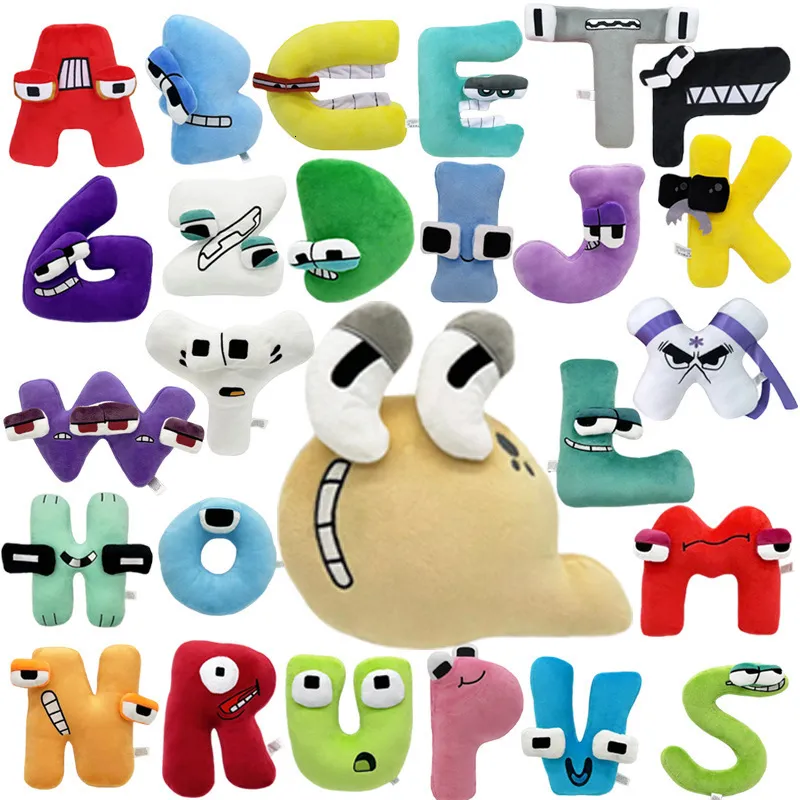 Alphabet Lore The 26 Letters Model Educational Toys Building Kit