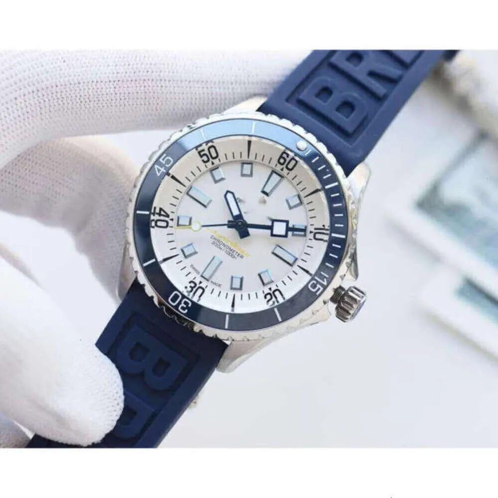 Bretiling Mechanical Bret Breitl Breitling Watch Movement Automatic Man Designer Watches UHR Super Ocean Series B1VG Керамический панель резиновый ремешок Super Luminous M