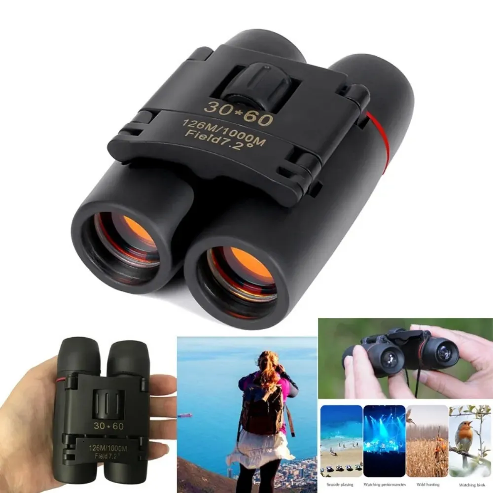 Telescope Lornets 30x60 HD Folding z niskim lekkim nocnym widzeniem Dobry prezent dla dzieci na świeżym powietrzu na kemping 231113