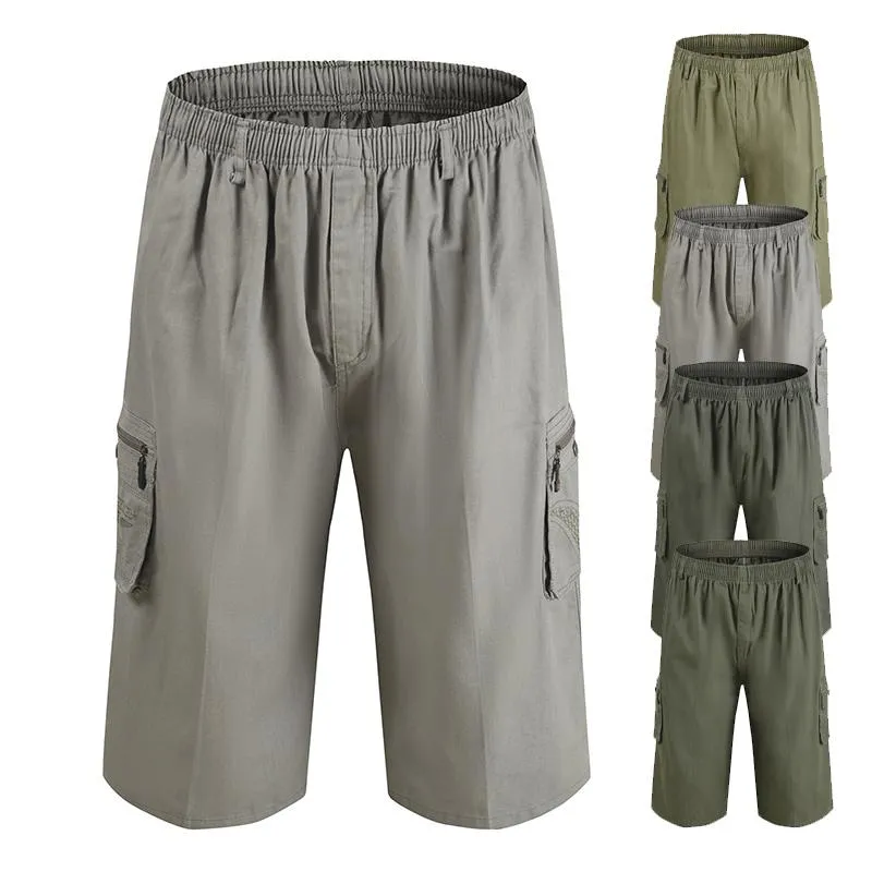 Herren-Shorts, modisch, Sommer, lässig, Sport, Laufen, Cargo, Joggen, Armee, Kampftaschen