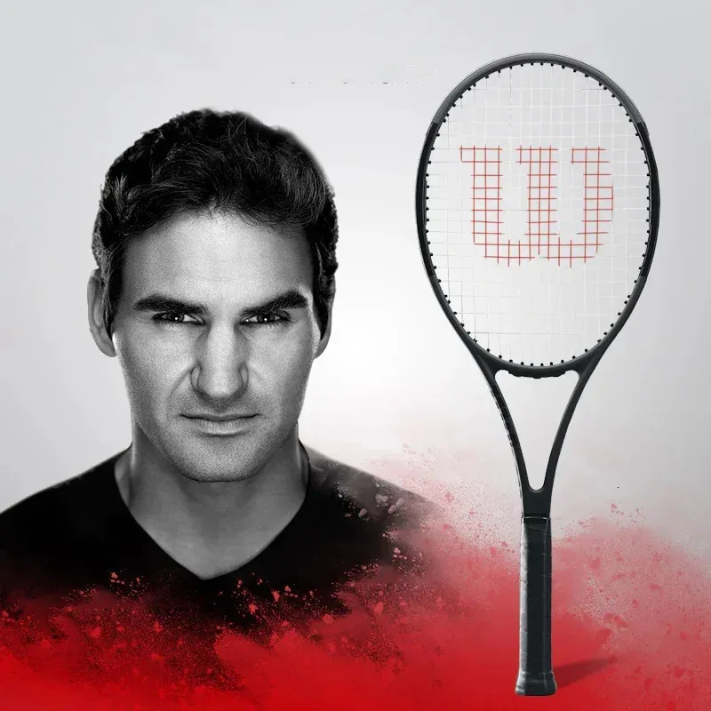 テニスラケットラケットプロフェッショナルカーボンファイバーストラップラインプロスタフ97 Roger Federer Pro Starff90 231110