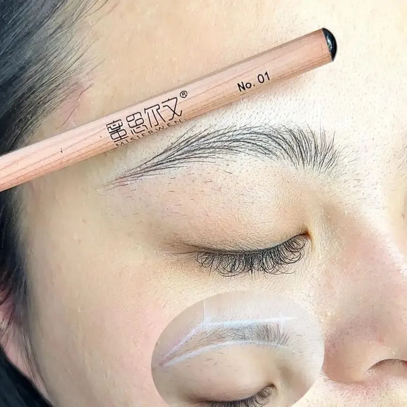 Rehausseurs de sourcils MISIERWEN Wild Line crayon à sourcils sans fond maquillage imperméable à l'eau résistant à la transpiration et broderie de maquillage Durable exclusive 231113