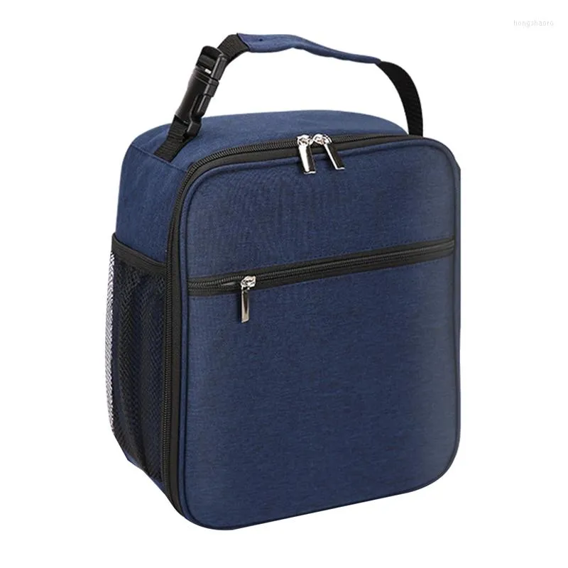 Din sets Lunch Bag Oxford Doek Draagbare isolatie Outdoor Picnic Box Ice IJs