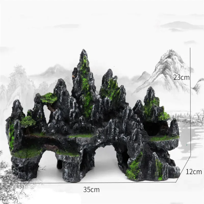 Super Large Resin Rockers Uv Resin Rockery Aquarium Decorations For Fish Tanks And Landscape 13x4.7x9 Inches 231113 From Factory Cong08 Bulk 30.16 DHgate.Com
