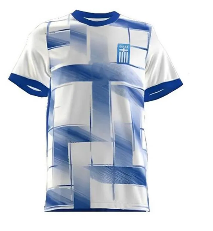 قمصان كرة القدم اليونانية 2023 2024 المنتخب الوطني Masouras Limnios Pavlidis Giakoumakis Bakasetas Mantalos Pelkas Home Away Vintage Jersey لقميص كرة القدم الكلاسيكي