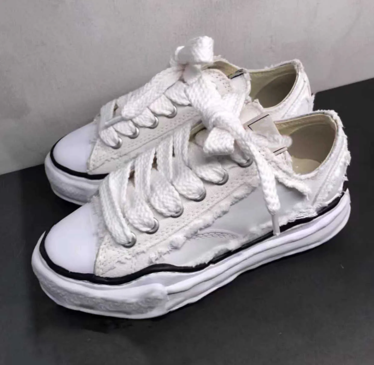 branded Co Maison Mihara Yasuhiro Dissolved Shoes MMY Mens