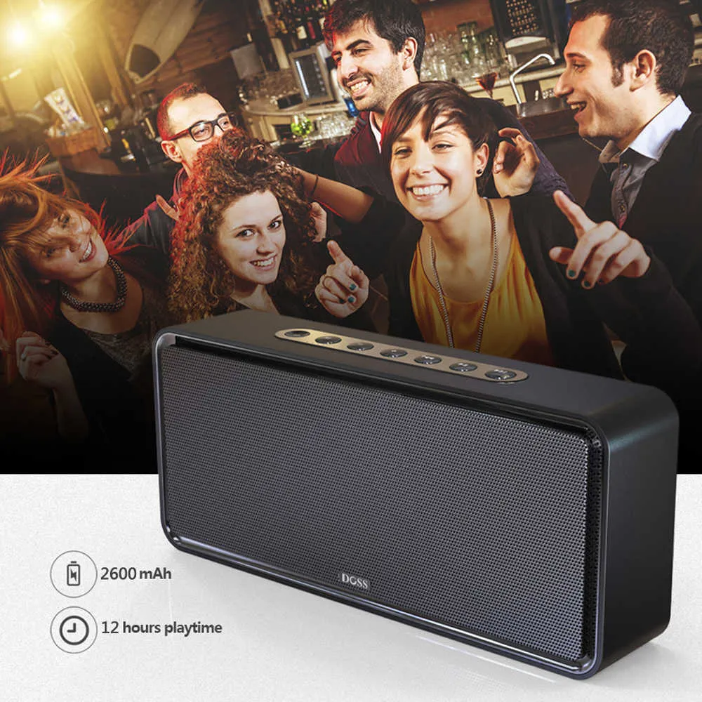 Speakers Portable Speakers DOSS SoundBox XL Powerful Bluetooth