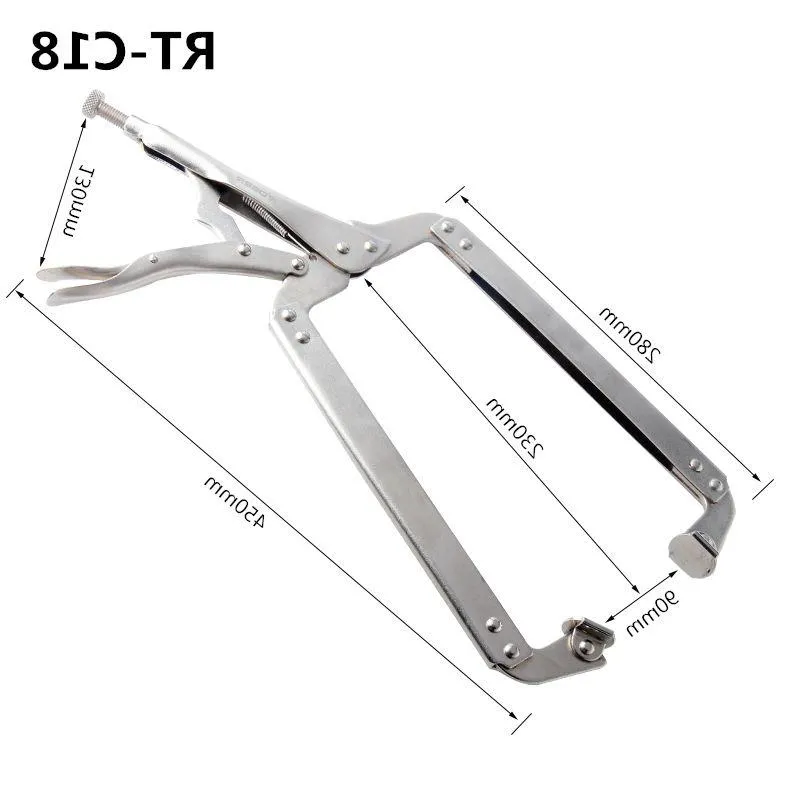 Woodworking Locator Clips 911 18 C Clamp Welding Clamps With Locking