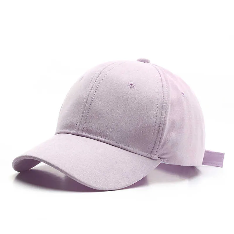 Casquettes de Baseball en Daim C Snback Chapeaux de Papa Respirant Réglable pour Femmes et Hommes Unisexe Doux Faux Daim Casual Solide Couleur Sport Chapeau