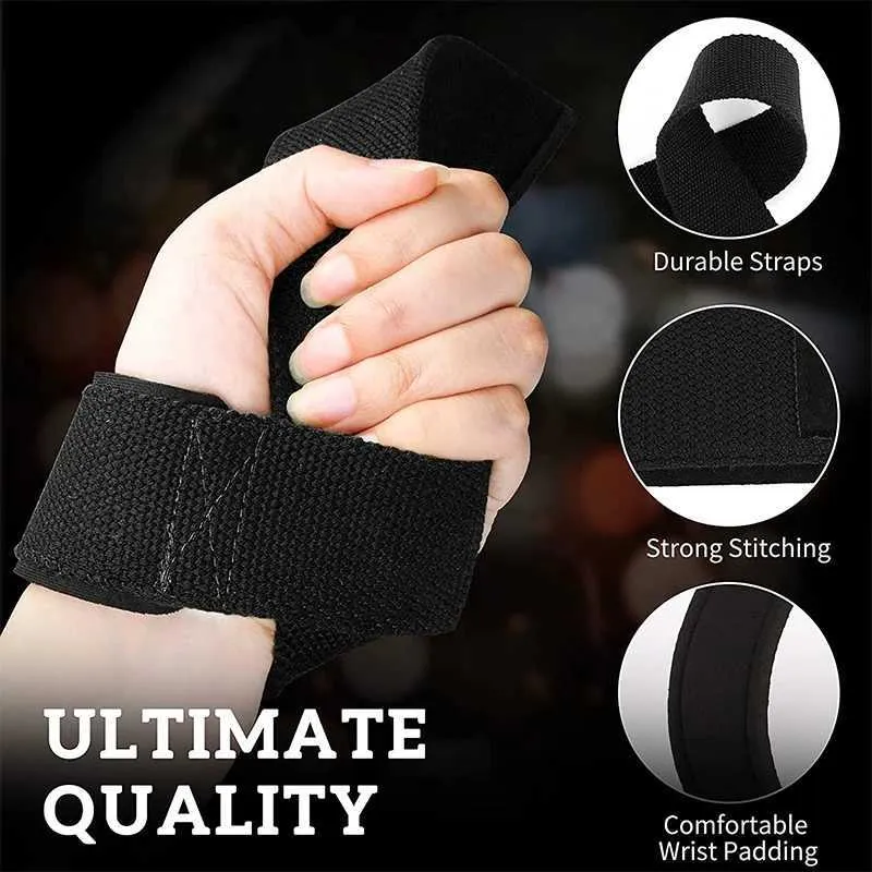 Anti Slip Wrist Support Strap For Gym Lifting And Fitness Gripster