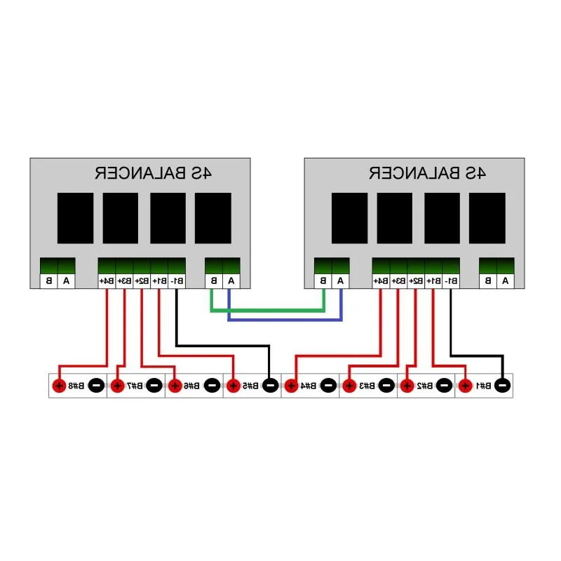 리-이온 LifePo4 LTO LINCM LMO 18650 DIY 팩 보호 VCVWD 용 FREESHIPPING 4S 12V 리튬 배터리 이퀄라이저 밸런서 BMS