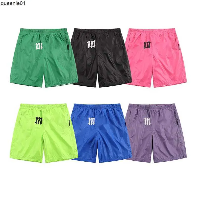 Herren Shorts Palms Herren Mesh Shorts Designer Pa Angels Damen Kurze Hosen Gestickter Buchstabe Streifen Freizeitkleidung Sommer Strandkleidung V926