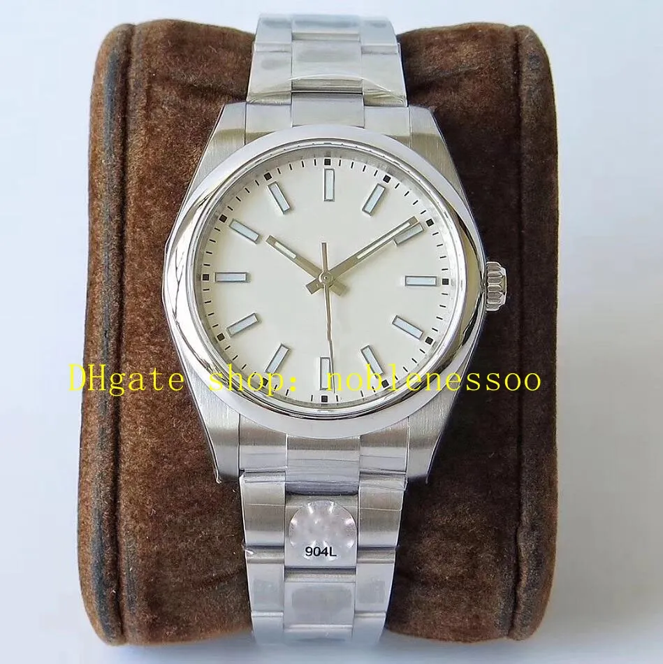 5 Renk 39mm Otomatik İzle Erkek Unisex 114300 Koyu Rhodyum Gri Kırmızı Üzüm Mavi Siyah Beyaz Dial 904L Çelik Bilezik Arf Cal.3132 Hareket Mekanik Saatler