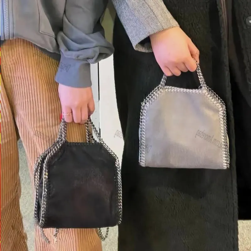 Stella Mccartney Falabella Grand Sac Fourre-Tout Femmes Noir Luxurys Designers Shopping Sacs À Chaîne Portefeuille Messenger Sacs À Main En Cuir Épaule I