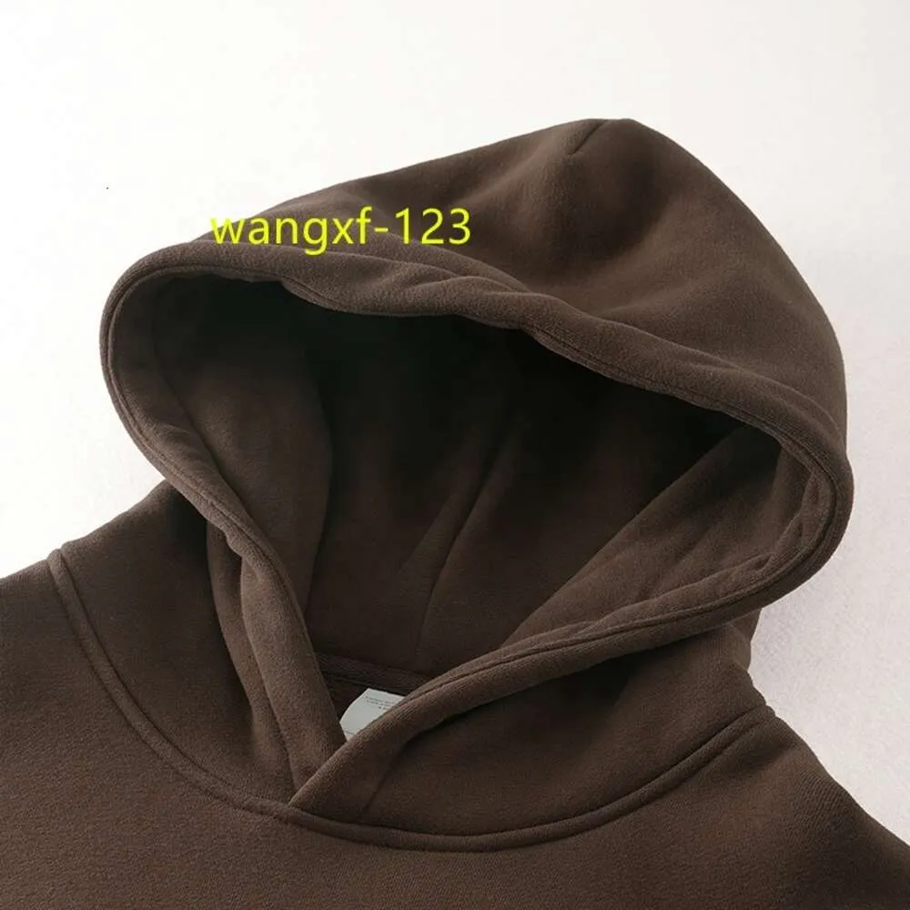 Hochwertiger, übergroßer French-Terry-Hoodie, kurz geschnittener Unisex-Hoodie für Herren, Puff-Druck, Stickerei, individuelle Hoodies