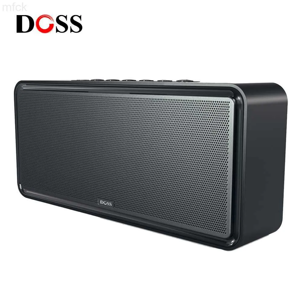 Taşınabilir Hoparlörler Doss Soundbox XL Güçlü Bluetooth Hoparlör 32W Kablosuz Stereo Bas Subwoofer Müzik Ses Kutusu TWS Taşınabilir Ev Hoparlörleri R230830