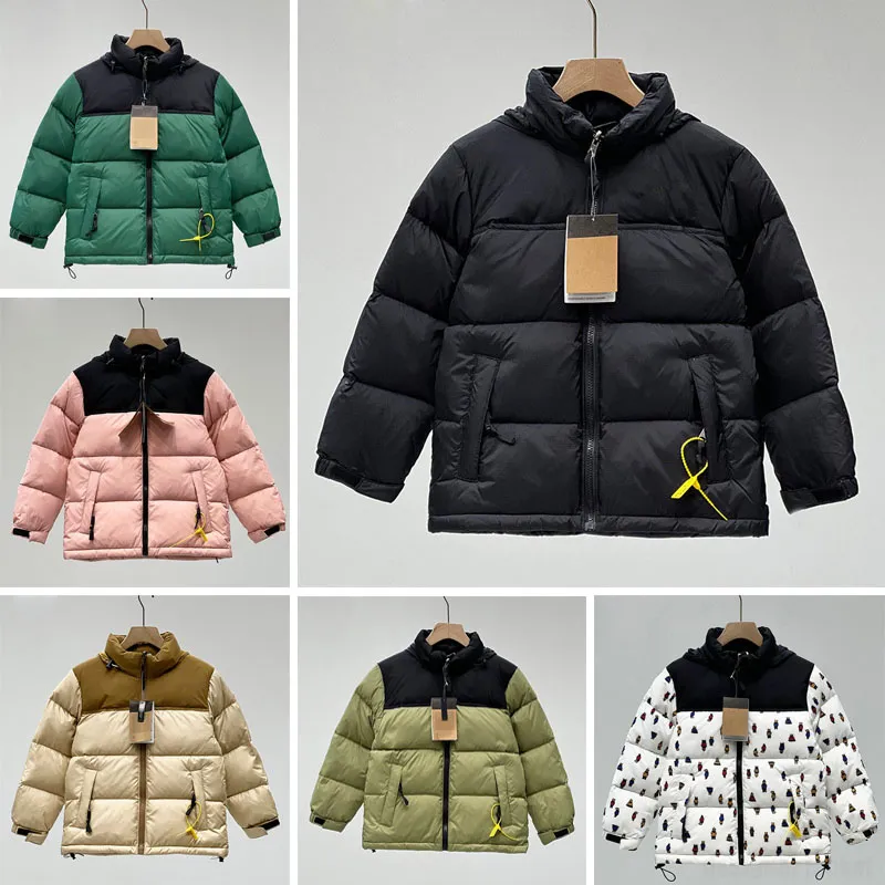 2023 Kids Coat hildren NF Down north designer face winter Jacket boys girls youth outdoor Warm Parka Black Puffer Jackets Letter Print Clothing Outwear