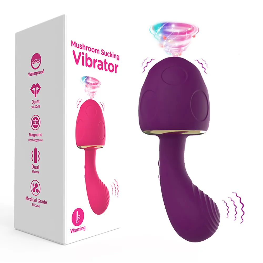 Vibrators clit zuigen vibrator ei -tepel vacuüm zuigen seks speelgoed voor vrouw 2 in 1 vibrat gspot stimulatie ei vibrerende massager 230413