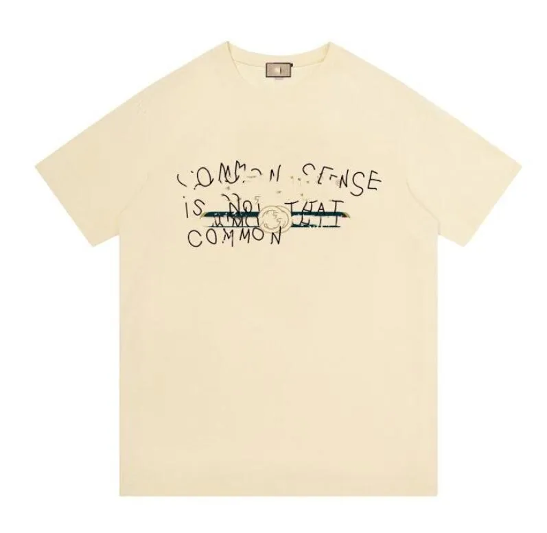 NOUVEAU MENSEMENT créateur T-shirt Thirts Fashion avec lettres Imprimer des manches courtes Summer Summer TEES TEES ASIAN SIME M-XXXL