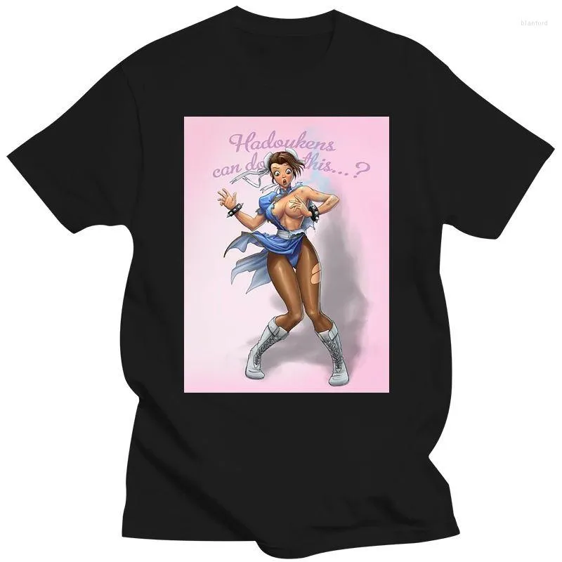 T-shirt da uomo 2023 Sexy Chun-Li Hadoukens Can Do This Uomo Donna T-shirt unisex 761 T-shirt classica unica