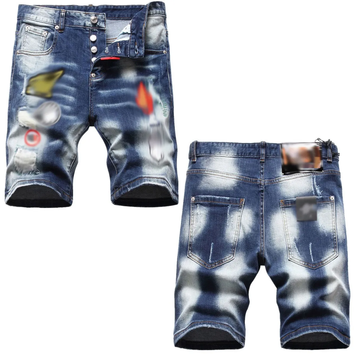 COLLUSION - Pantaloncini da mare ampi taglio lungo in lino a righe in coordinato-Multicolore