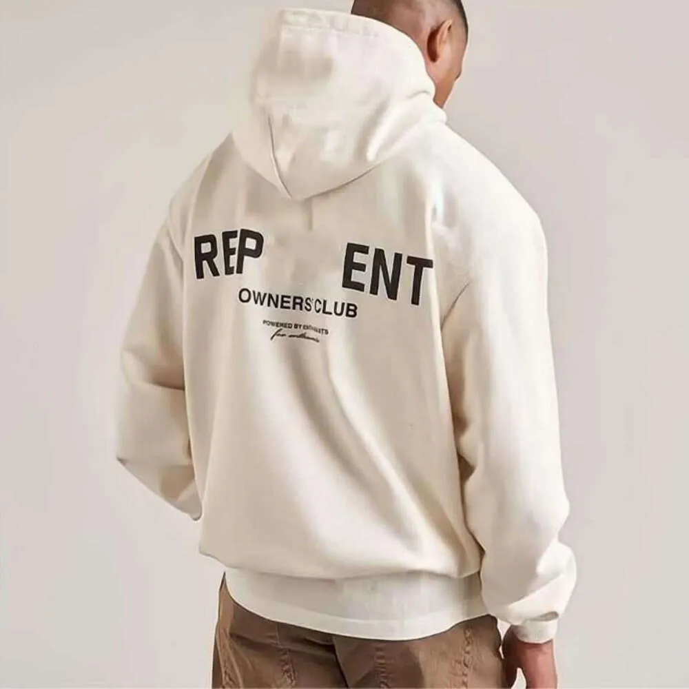 Herenhoodie Representdesigner Hoodie Reprreesent Sweatshirts Designer Hoodies Letter Tide Merk Wild High Street Casual Los Paar Hellstar Sweats