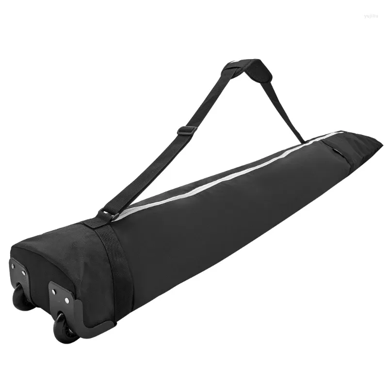 Sacs de plein air Sac de snowboard avec roulement rembourré ski à roulettes voyage imperméable pour lunettes