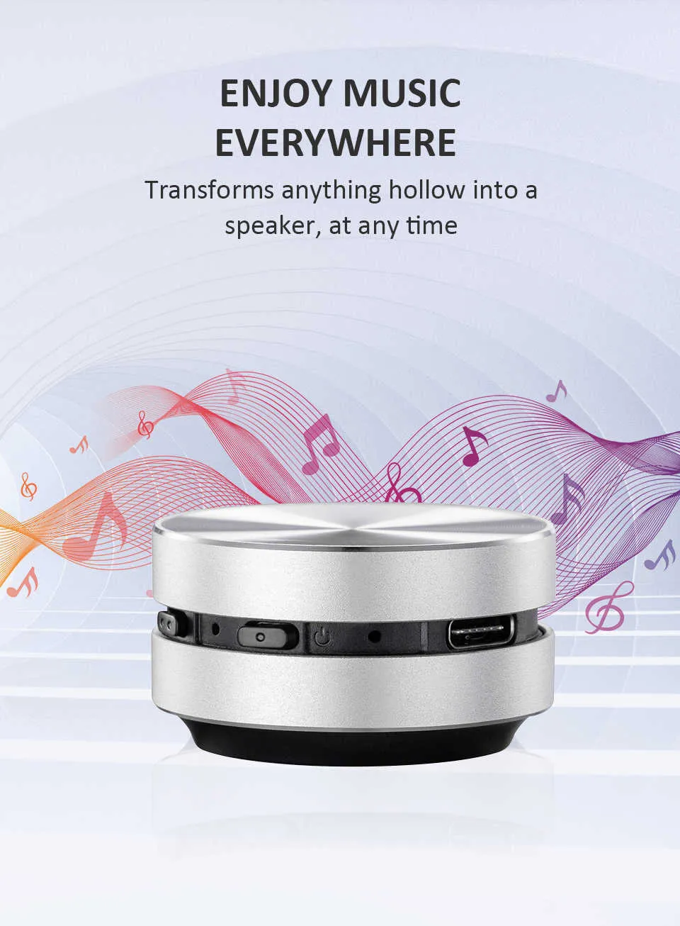 Portable Speakers Bone Conduction Bluetooth Speaker Vibration Stereo Audio  Digital TWS Wireless Smallest Portable Sound Box DURAMOBIHumbirdSpeaker  From 18,38 €