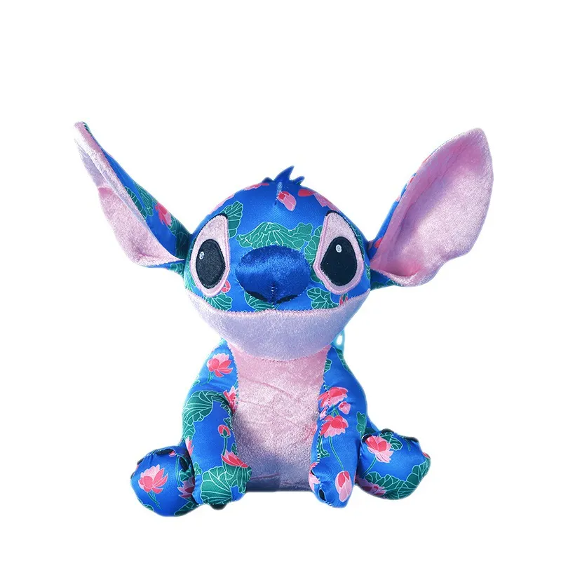 Wholesale comic graffiti Lilo&Stitch creative plush toys children's games Playmates holiday gifts indoor ornaments